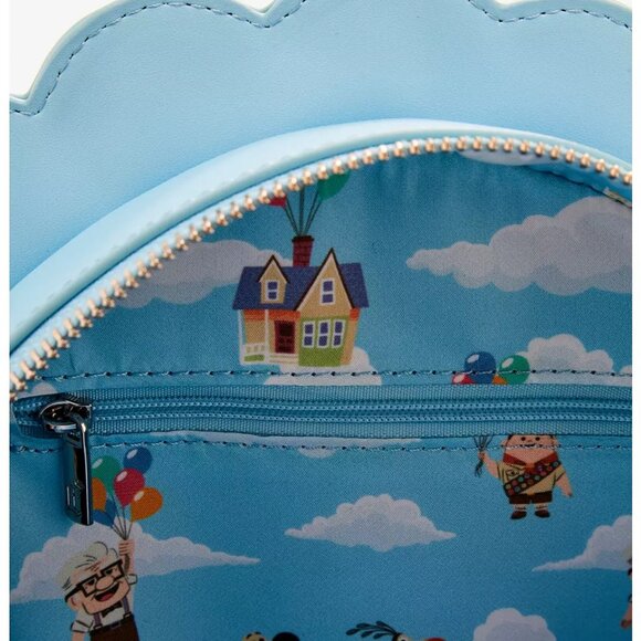 Loungefly Disney Pixar Up Dug Balloons Crossbody Bag - NWT - Picture 4 of 4